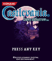 Castlevania Dawn Of Sorrow (128x160) Nokia 5200